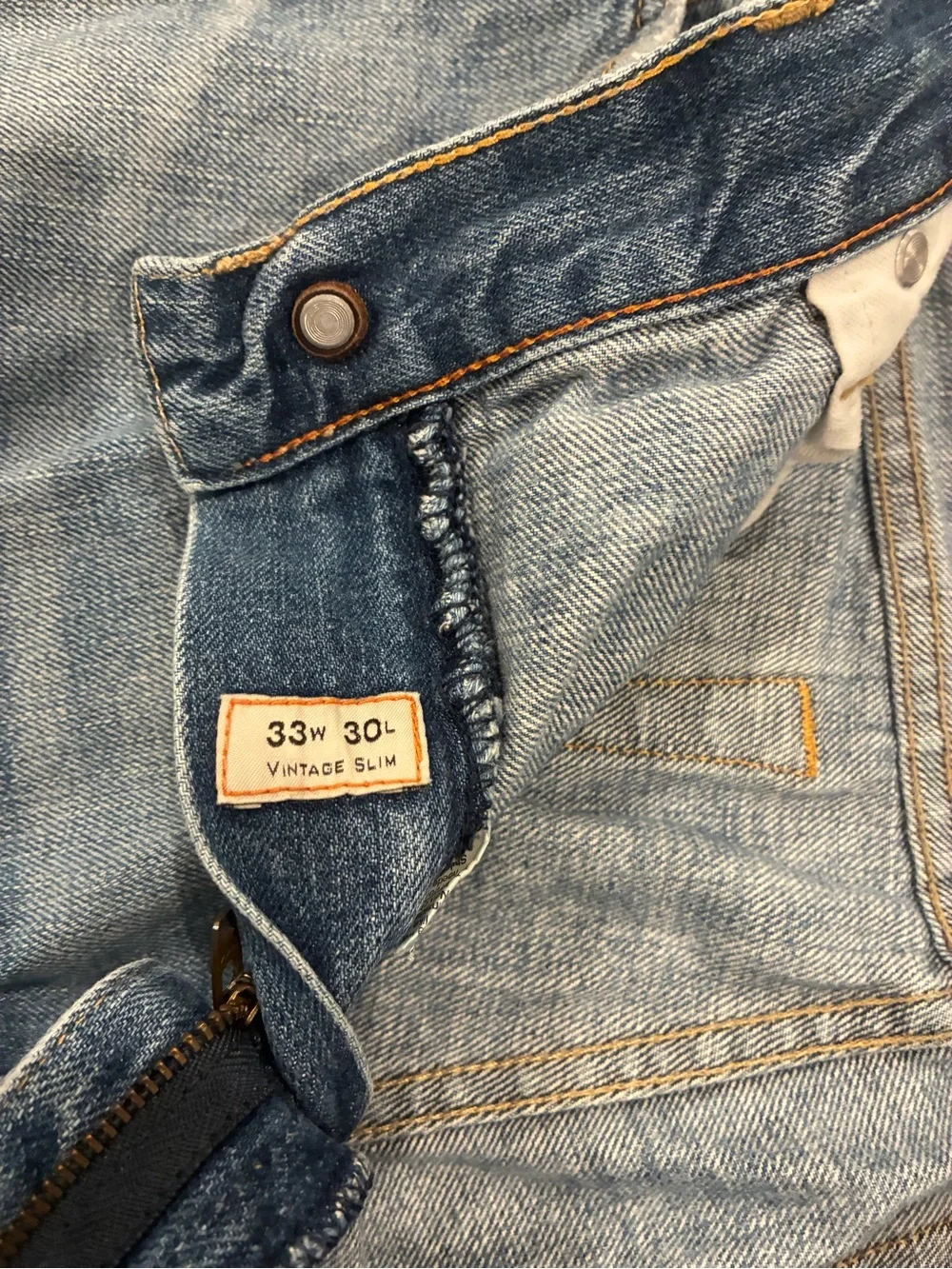 J. Crew Men's Mid Wash Straight Jeans